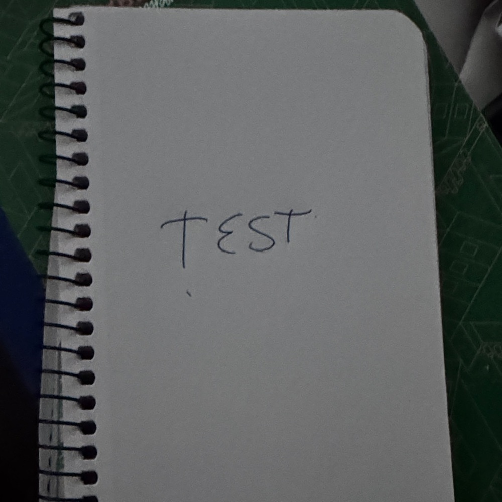 Stylish White Spiral Notebook